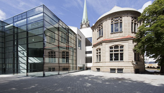 Blick auf das Osthaus Museum Hagen Foto: Werner Hannappel