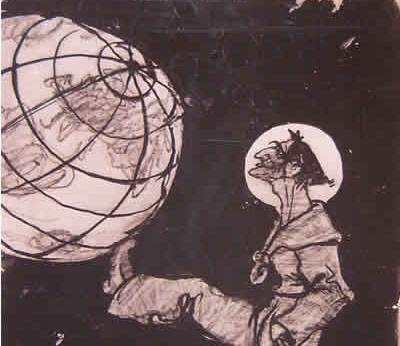 Kuttel Daddeldu (karikaturistische Kunstfigur von Ringelnatz) Foto: gemeinfrei