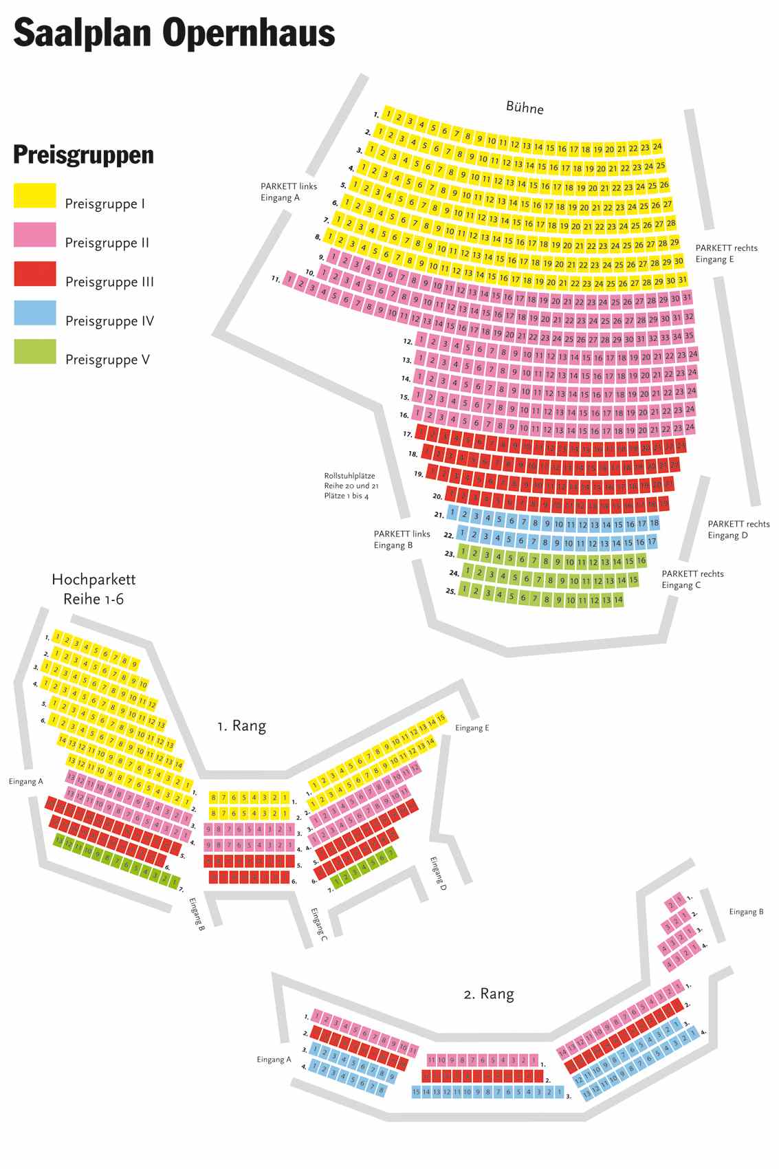 Sitzplan Opernhaus Bonn Foto: Opernhaus Bonn