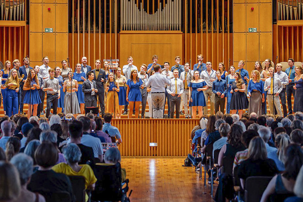 Jazzchor der Uni Bonn Foto: Christian Härtel