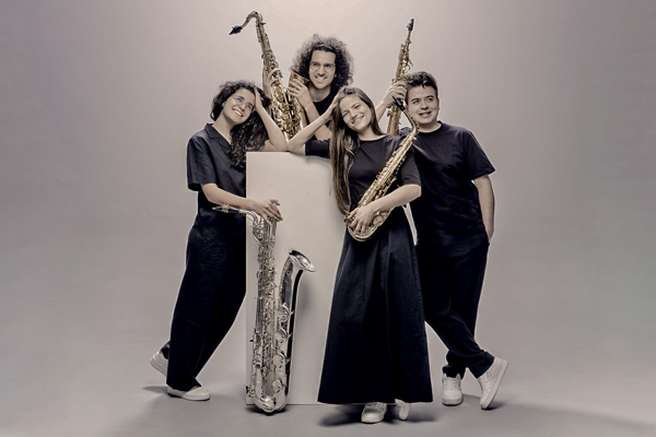 Maat Saxophone Quartet Foto: Marco Borggreve