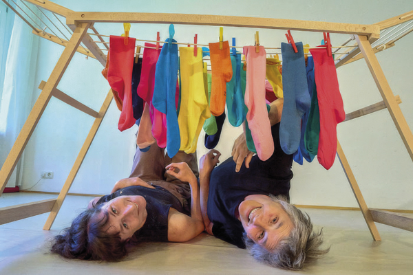 Arme Socke, dicke Decke Foto: Brigitte Lerho