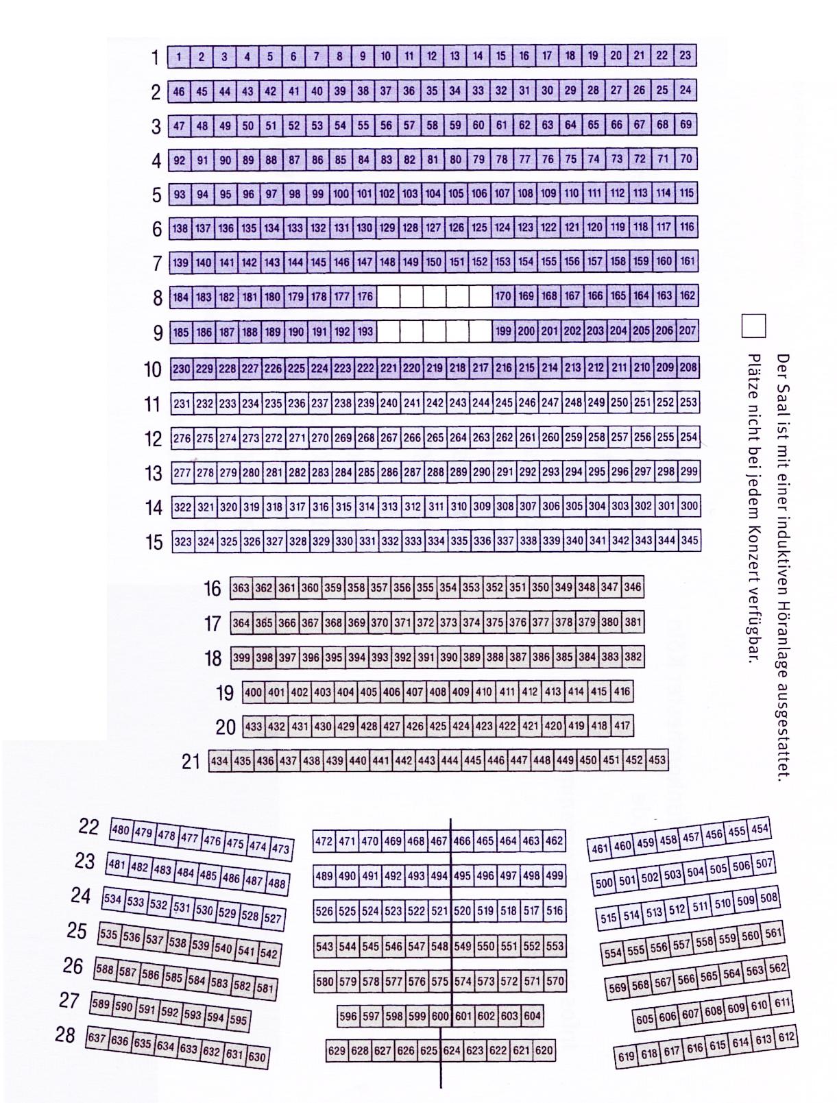 Grosser Sendesaal des WDR Foto: WDR
